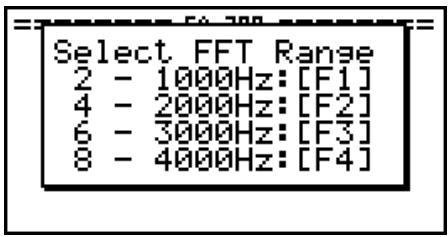 CASIO FX-9860G AU PLUS - ■ Using Setup Wizard to Configure Settings for FFT (Frequency Characteristics) Data Sampling - 1