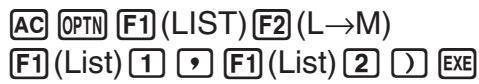 CASIO FX-9860G AU PLUS - Example - 1