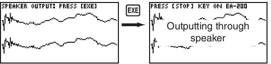 CASIO FX-9860G AU PLUS - • Operations during a sampling operation - 4