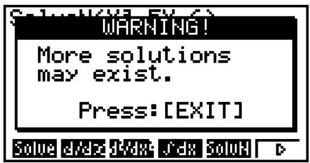 CASIO FX-9860G AU PLUS - ■ Solving an f(x) Function - 2