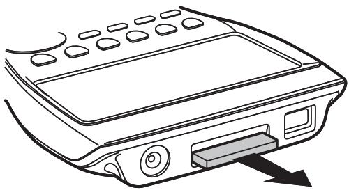 CASIO FX-9860G AU PLUS - - To remove the SD card - 1