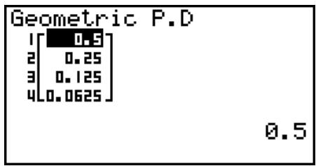 CASIO FX-9860G AU PLUS - - Geometric Probability - 2