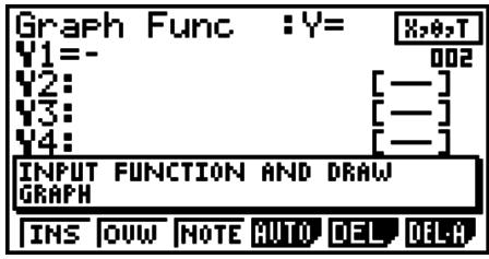 CASIO FX-9860G AU PLUS - ■ Editing Example - 1