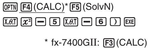 CASIO FX-9860G AU PLUS - ■ Solving an f(x) Function - 1