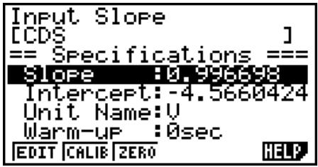 CASIO FX-9860G AU PLUS - If you are editing the configuration of an existing custom probe: - 1