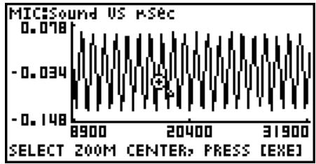 CASIO FX-9860G AU PLUS - - To zoom the graph screen - 1
