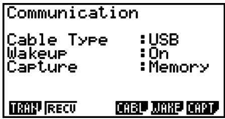 CASIO FX-9860G AU PLUS - Performing a Data Communication Operation - 1