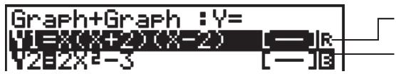 CASIO FX-9860G AU PLUS - - To copy the graph to the sub-screen - 1