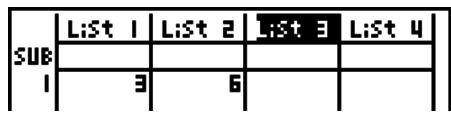 CASIO FX-9860GII - - To batch input a series of values - 4