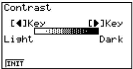 CASIO FX-9860GII - Contrast Adjustment - 1