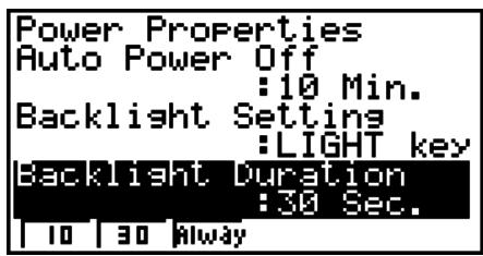 CASIO FX-9860GII - - To specify the Auto Power Off trigger time - 3