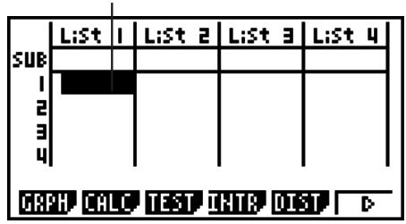 CASIO FX-9860GII - Before Performing Statistical Calculations - 1