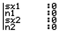 CASIO FX-9860GII - 2-Sample F Test - 2