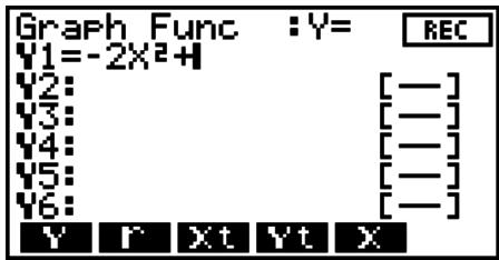 CASIO FX-9860GII - ■ Editing Example - 5