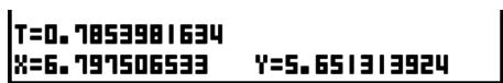 CASIO FX-9860GII - Reading Coordinates on a Graph Line - 3