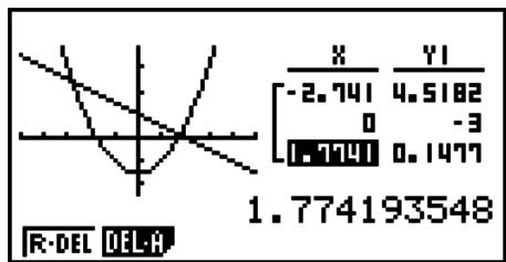 CASIO FX-9860GII - Graph to Table - 1