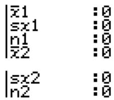 CASIO FX-9860GII - 2-Sample tTest - 3