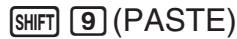 CASIO FX-9860GII - - Pasting Text - 2
