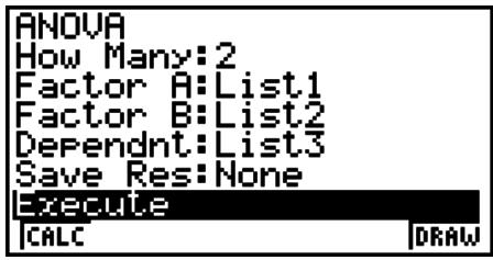 CASIO FX-9860GII - - Input Example - 1