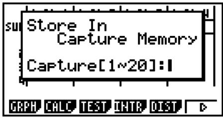 CASIO FX-9860GII - - To capture a screen image - 1