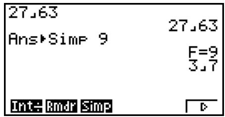 CASIO FX-9860GII - ■ Simplification - 3