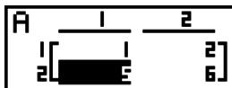 CASIO FX-9860GII - Example To delete row 2 - 2