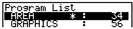CASIO FX-9860GII - Registering a password - 1
