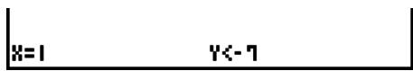 CASIO FX-9860GII - Reading Coordinates on a Graph Line - 4