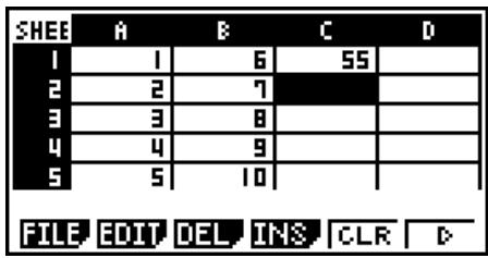CASIO FX-9860GII - S·SHT Mode Command Example - 2