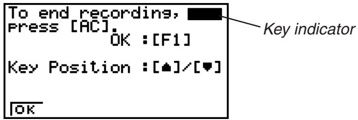 CASIO FX-9860GII - - To create an n-key operation - 1