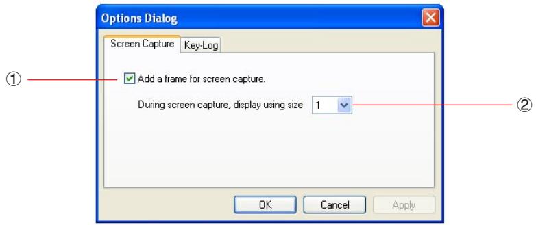 CASIO FX-9860G SLIM MANAGER PLUS - ■ LCD Screen Capture Settings - 1
