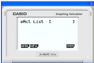 CASIO FX-9860G SLIM MANAGER PLUS - ■ eActivity Applications (SD Card Access) - 2