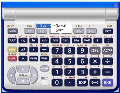 CASIO FX-9860G SLIM MANAGER PLUS - Shortcut Menu - 4
