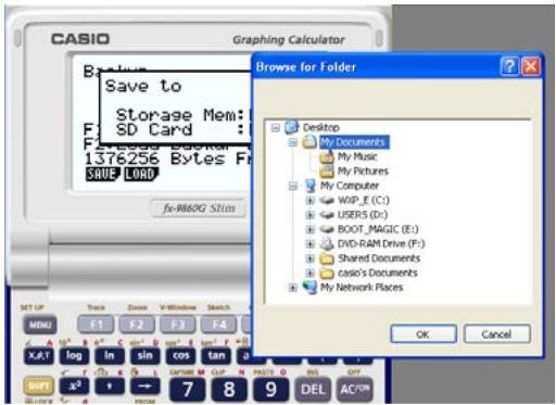 CASIO FX-9860G SLIM MANAGER PLUS - Click 2. - 1