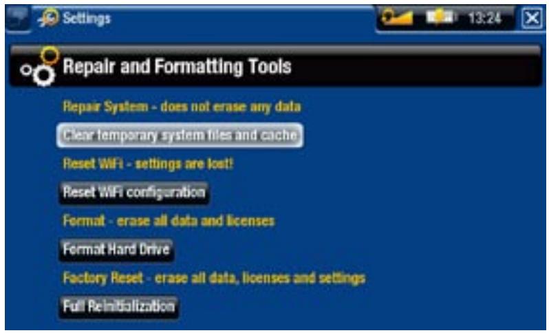 ARCHOS 405 - Repair and Formatting Tools [Outils de réparation et formatage] - 1