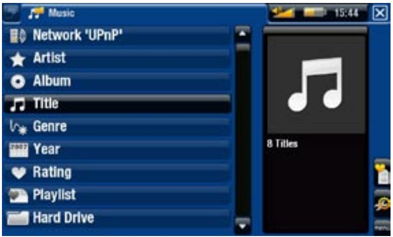 ARCHOS 405 - LA BIBLIOTHÈQUE MUSICALE - 1