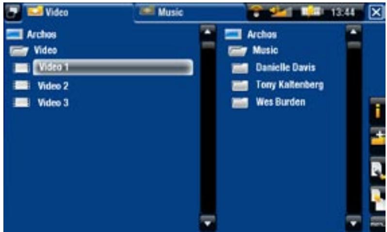 Video Music Archos Video Video 1 Video 2 Video 3 Archos Music Danielle Davis Tony Kaltenberg Wes Burden