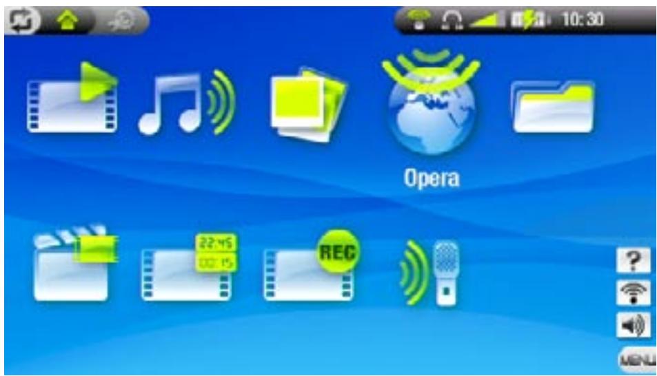 ARCHOS 604 WIFI - ARCHOS 604 WIFI INTERFACE DESCRIPTION - 1