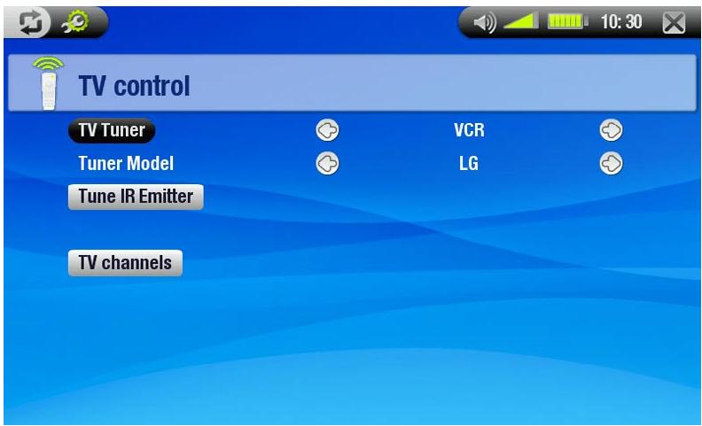 ARCHOS 704 TV - SETTING THE IR EMITTER CODE - 1