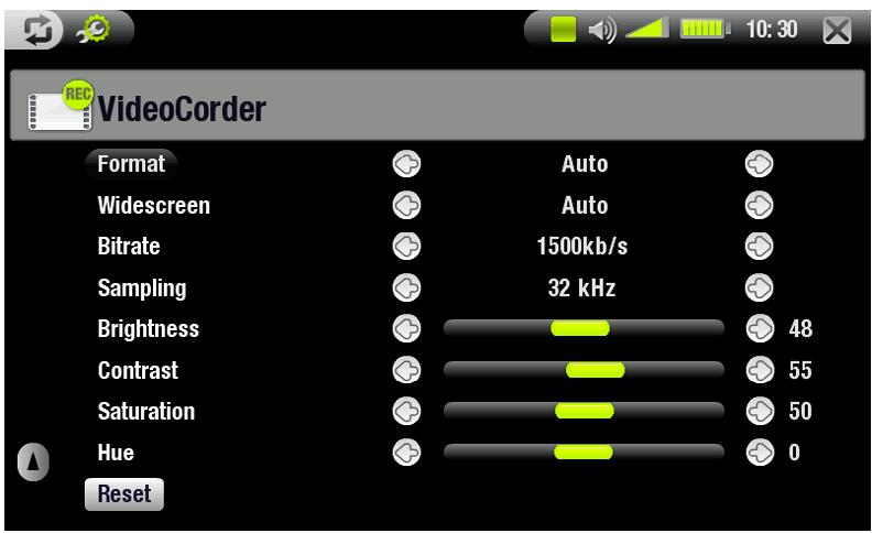 ARCHOS 704 TV - Bitrate - 1
