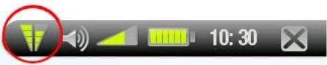 ARCHOS 704 TV - 'Signal quality' icon: - 1