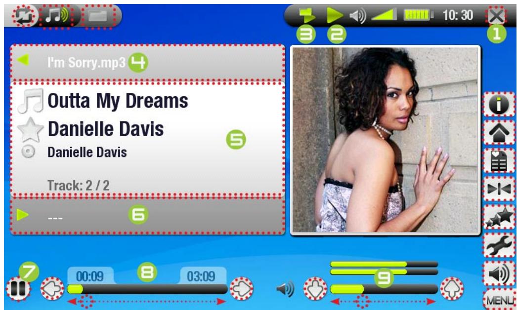 ARCHOS 704 TV - MUSIC PLAYBACK - 1