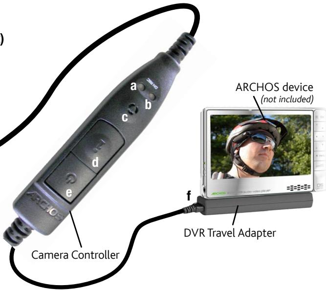 ARCHOS HELMET CAMCORDER (GEN 5) - CONNECTIONS - 5