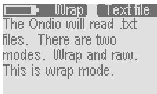 ARCHOS ONDIO - How to Read Text files - 1
