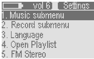 ARCHOS ONDIO FM RECORDER - Comment dire une liste de lecture - 1