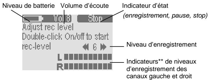 ARCHOS ONDIO FM RECORDER - Écran type d'enregistrement - 1
