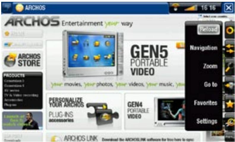 ARCHOS Entertainment your way GEN5 PORTABLE VIDEO PERSONALIZE YOUR ARCHOS PLUG-INS ACCESSORIES GEN4 PORTABLE VIDEO ARCHOS LINK Download the ARCHOSLINK software for two hours in your