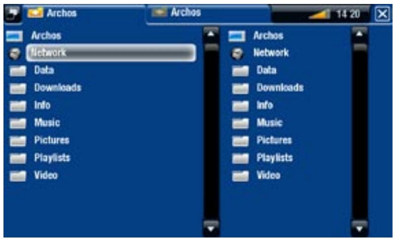 Archos Archos Network Data Downloads Info Music Pictures Playlists Video Archos Network Data Downloads Info Music Pictures Playlists Video 14 20