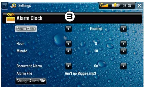 ARCHOS TV+ - RÉGLER LE RÉVEIL - 2