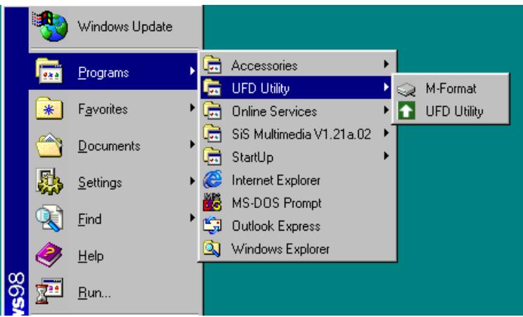 ARCHOS ARCFLASH - Security software installation under Win98/SE - 1
